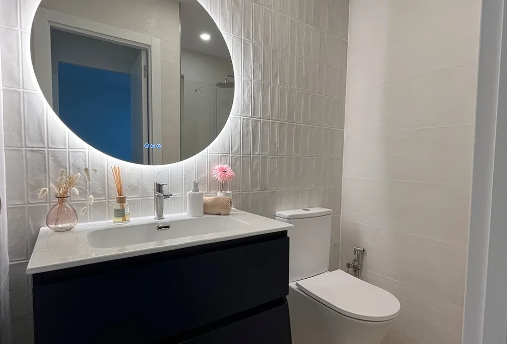 Detalle de baño reformado